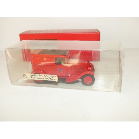 CITROEN C4 TOLÉE 1940 POMPIERS DE PARIS DUBRAY 29C 1:43